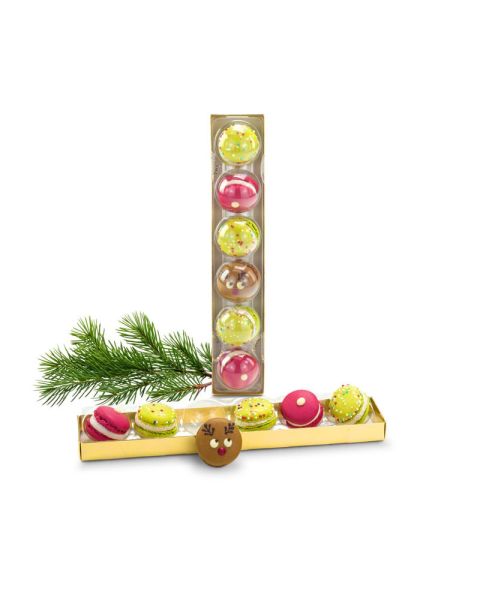 Präsent Weihnachts Macarons