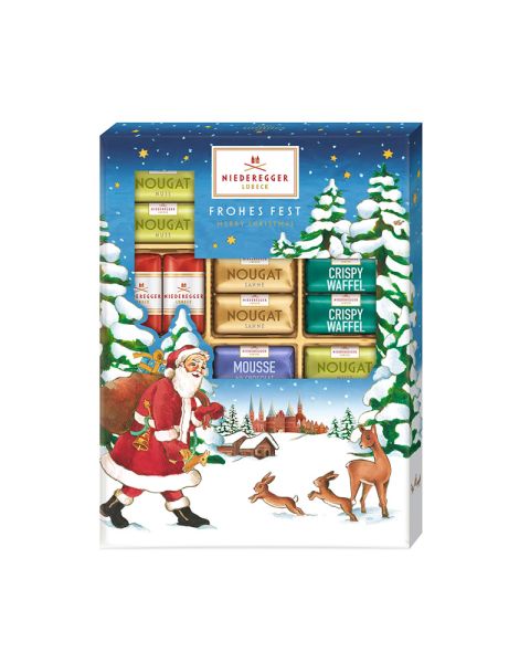 300 g Niederegger Meisterselektion Weihnachten im bedruckbarem Schuber