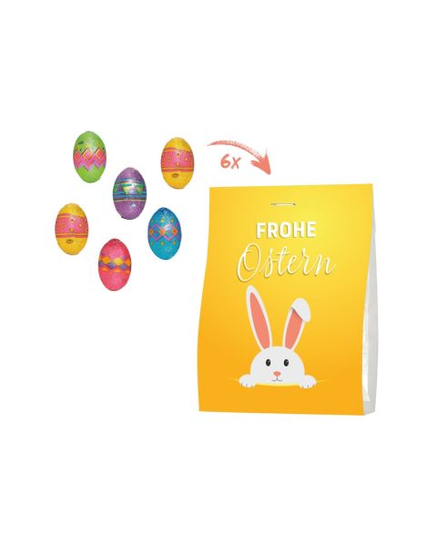 Smart Bag Chocolate Eggs with advertising