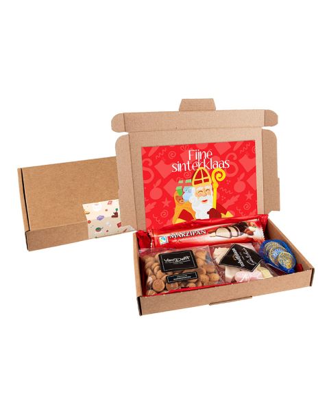 Weihnachtsmailing mit süßer Weihnachtsmischung und doppelseitig bedruckter Weihnachtskarte Variante A5-4