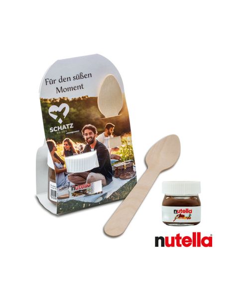 Nutella To-Go - Ostern mit Werbeanbringung