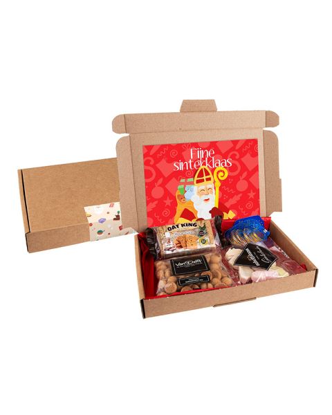 Weihnachtsmailing mit süßer Weihnachtsmischung und doppelseitig bedruckter Weihnachtskarte Variante A5-5