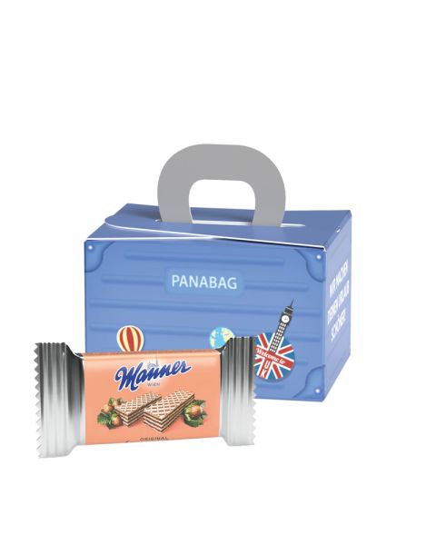 Manner 2er in Geschenkbox Koffer und Werbedruck
