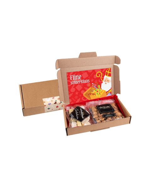 Weihnachtsmailing mit süßer Weihnachtsmischung und doppelseitig bedruckter Weihnachtskarte Variante A6-2