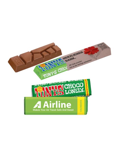 Tony's chocolate bar in promotional slipcase
