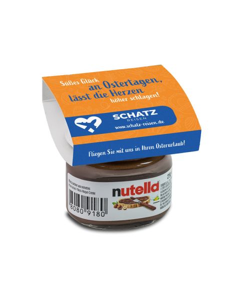 Nutella Mini-Genuss - Ostern mit Werbeanbringung