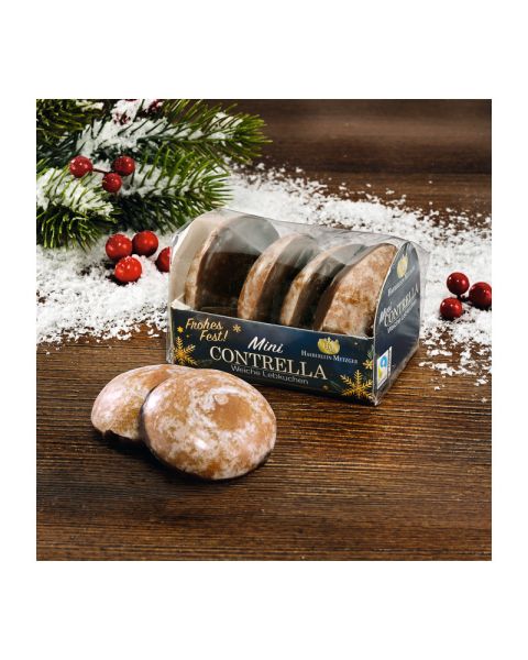 Präsent 50 g Mini-Contrella Lebkuchen mit Schokoladenboden