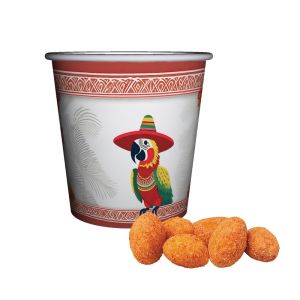 Erdnüsse Chili im Mini Snackbecher mit Werbedruck