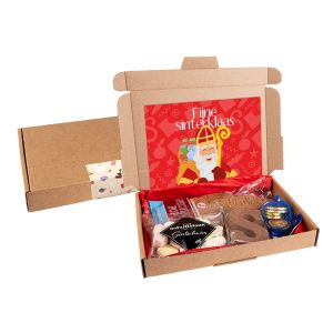 Weihnachtsmailing mit süßer Weihnachtsmischung und doppelseitig bedruckter Weihnachtskarte Variante A5-2