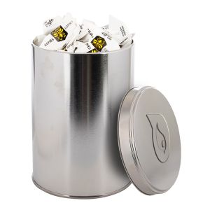 Holländische Bonbons in 1,3 l Metalldose mit geprägtem Deckel