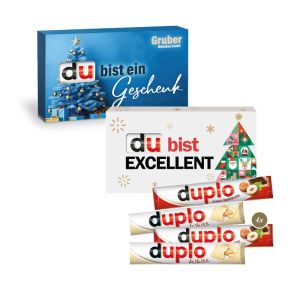 duplo 4er Adventsüberraschung mit Werbedruck