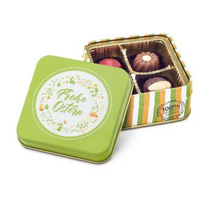 Präsent 50 g Frohe Ostern Pralinendose