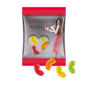 15 g Trolli Fruchtgummi Telefonhörer im Werbetütchen mit Logodruck