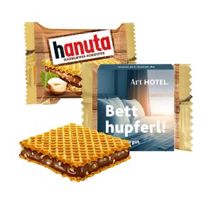1er Hanuta Classic mit Werbeschuber