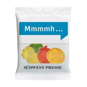 15 g HARIBO Fruitilicious im Werbetütchen mit Logodruck