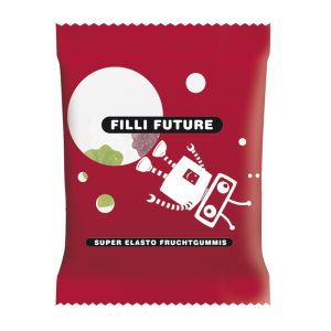 10 g HARIBO Mini-Tropi-Frutti Fruchtgummi im Werbetütchen mit Logodruck