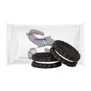 8 g Doppelkeks mit Milchcreme im Flowpack mit Werbedruck