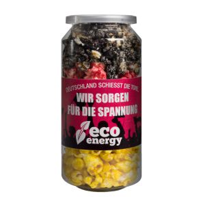 30 g Crazy Popcorn Deutschland Edition mit Banderole und Logodruck
