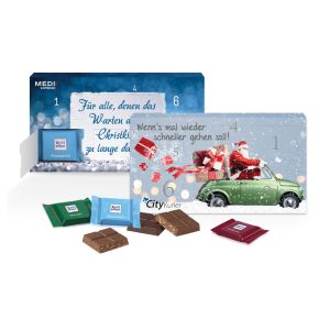 Nikolaus-Kalender mit logodruck