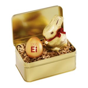 LogoEi Geschenkdose Gold
