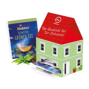 Tee-Haus Mini mit Werbedruck