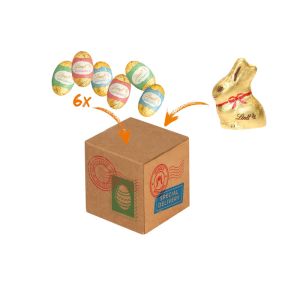 Mini-Cargo Lindt Oster-Mix mit Werbeanbringung