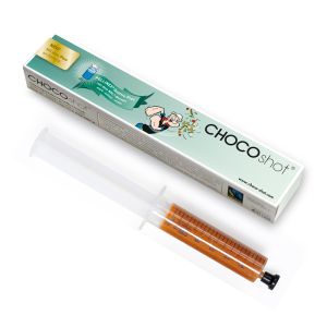 CHOCOshots oral Spritze von zotter mit Logodruck