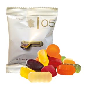 Bio Wine Gums Werbetüte