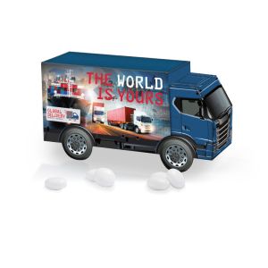 3D Präsent LKW Mentos mit Werbedruck