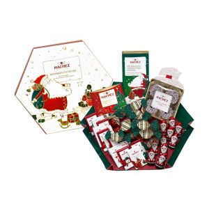 Präsent 514 g Hachez Weihnachtsteller