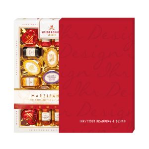 270 g Niederegger Marzipanerie im Werbeschuber
