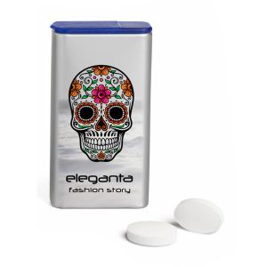 20 g Freshmints extra stark im FlipTin mit Werbebedruckung