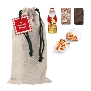 Weihnachtssack-Mix mit Werbeanhänger