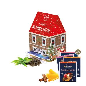 Tee-Haus Mini Weihnachtstee mit Werbedruck