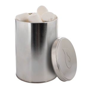 Marshmallows in 1,3 l Metalldose mit geprägtem Deckel