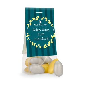 40 g Jubiläums-Mandeln mit Werbereiter
