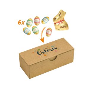 40 g Lindt Mini Geschenkbox mit Werbeanbringung