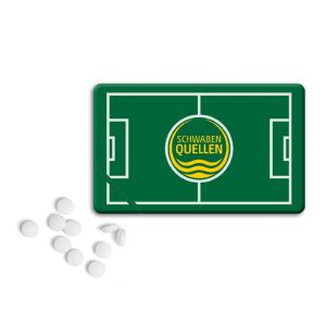 Fußball MintCard mit Logodruck
