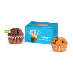 Mini Muffin Trend mit Logodruck