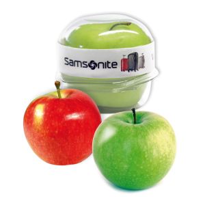 Werbe-Apfel in der Freshbox