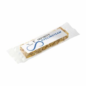 30 g Apfel-Müsliriegel mit Werbe-Etikett und Logodruck