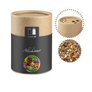 75 g Bio Gewürzmischung Alleskönner im Kraftpapierstreuer Midi mit Werbeetikett