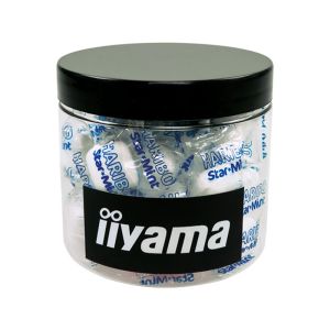 70 g HARIBO Star Mint in einer Dose mit Werbeetikett