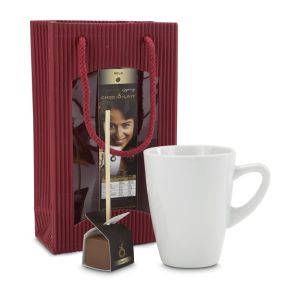 Präsent Schokostick in Tasse