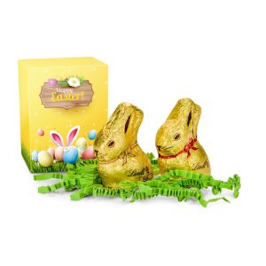 Präsent Lindt Osterhäschen Duo