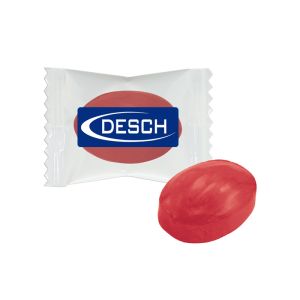 Bonbon Schwarze Johannisbeere im Werbe-Flowpack