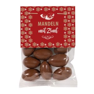 40 g Mandeln mit Zimt mit Werbeanbringung