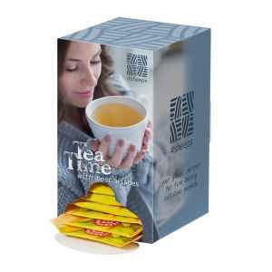 Tee-Spender mit individuellem Werbedruck