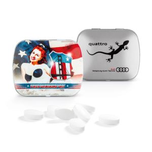 Starmint Box Werbedruck mit Pfefferminz