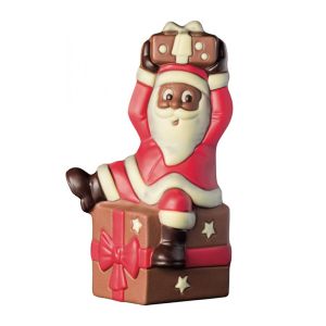 300 g XXL Schoko-Weihnachtsmann mit Werbeanbringung